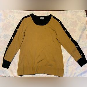 Black and Gold Sweater
